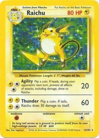 Raichu card image