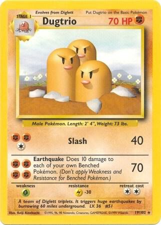 Dugtrio card image