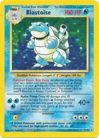 Blastoise card image
