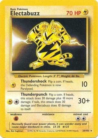 Electabuzz card image