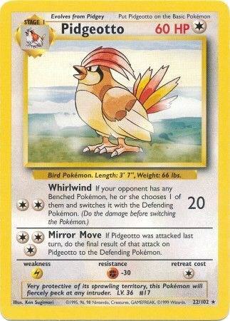 Pidgeotto card image