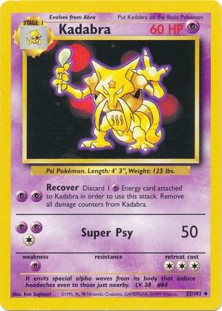 Kadabra card image