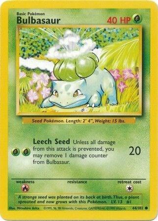 Bulbasaur card image