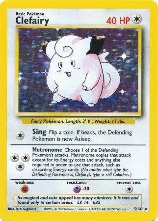 Clefairy card image