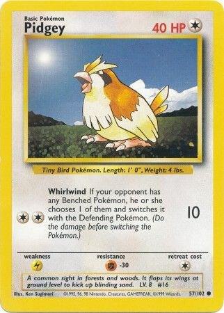 Pidgey card image