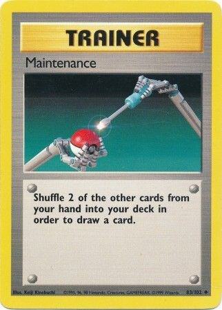 Maintenance card image