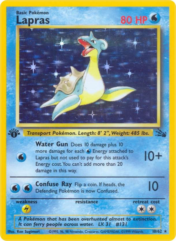 Lapras (10) card image