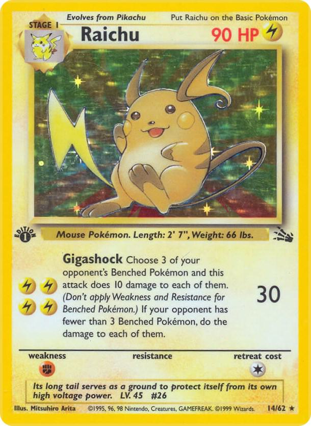 Raichu (14) card image