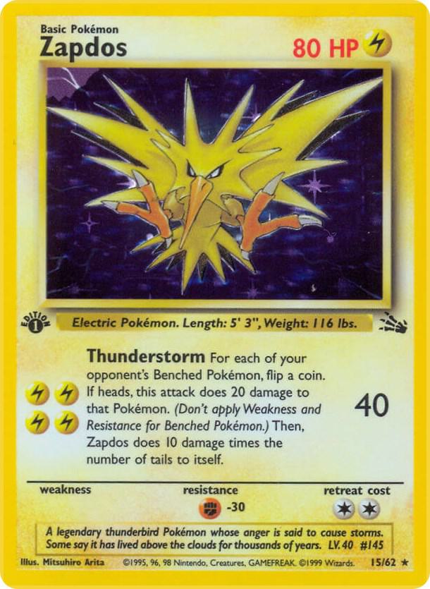 Zapdos (15) card image