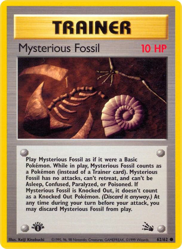 Mysterious Fossil card image