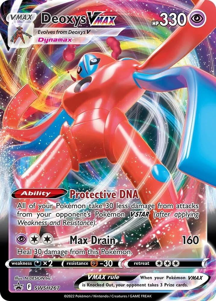 Deoxys VMAX - SWSH267 card image