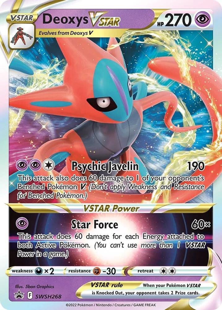 Deoxys VSTAR - SWSH268 card image