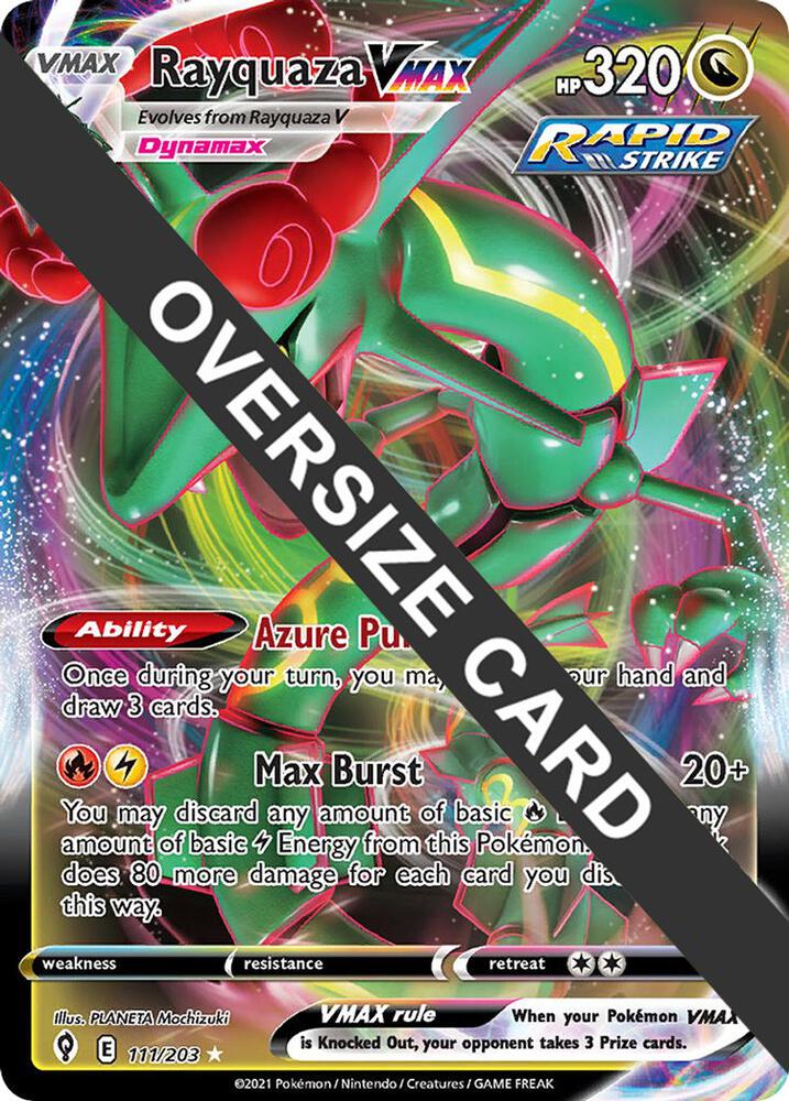 Rayquaza VMAX - 111/203 card image