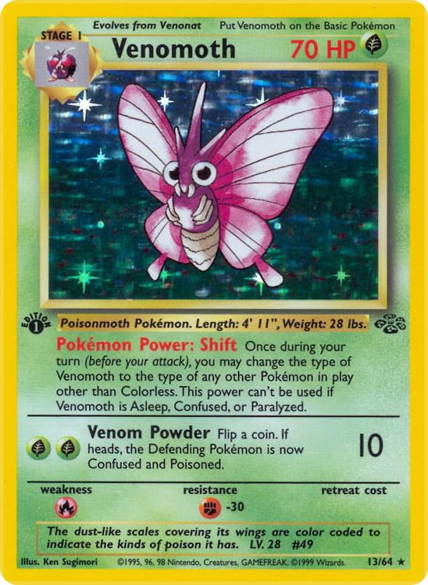 Venomoth (13) card image