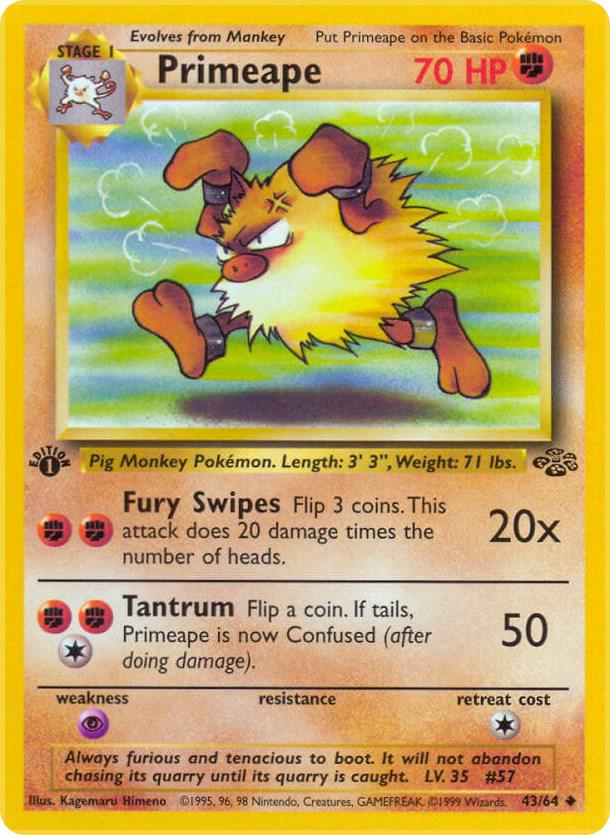 Primeape card image