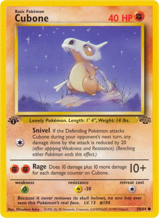 Cubone card image