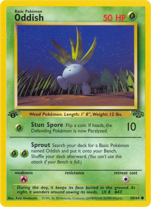 Oddish card image