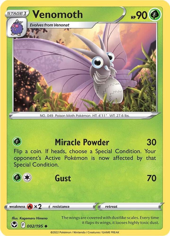 Venomoth card image