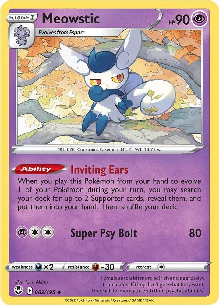 Meowstic card image