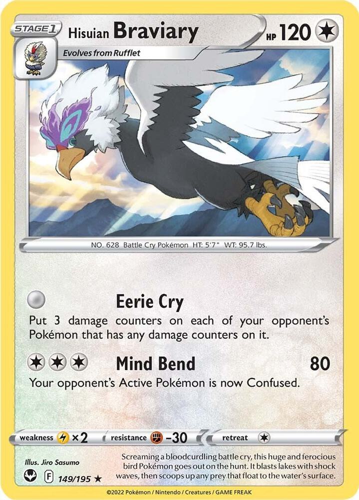 Hisuian Braviary card image