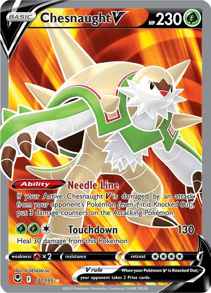 Chesnaught V (Full Art) card image