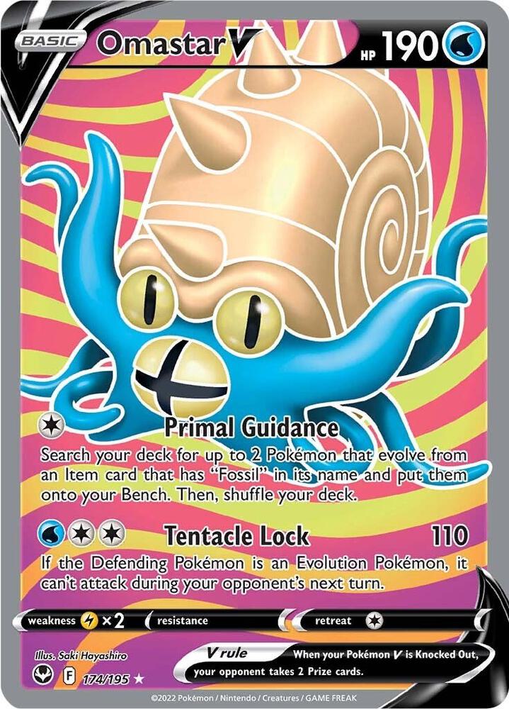 Omastar V (Full Art) card image