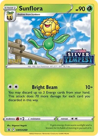 Sunflora - SWSH269 (Prerelease) [STAFF] card image