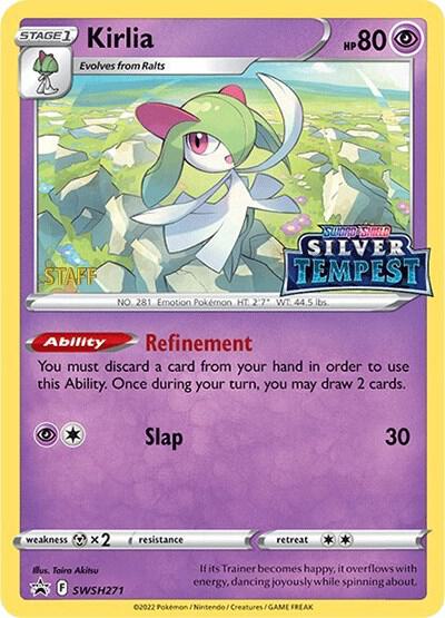 Kirlia - SWSH271 (Prerelease) [STAFF] card image