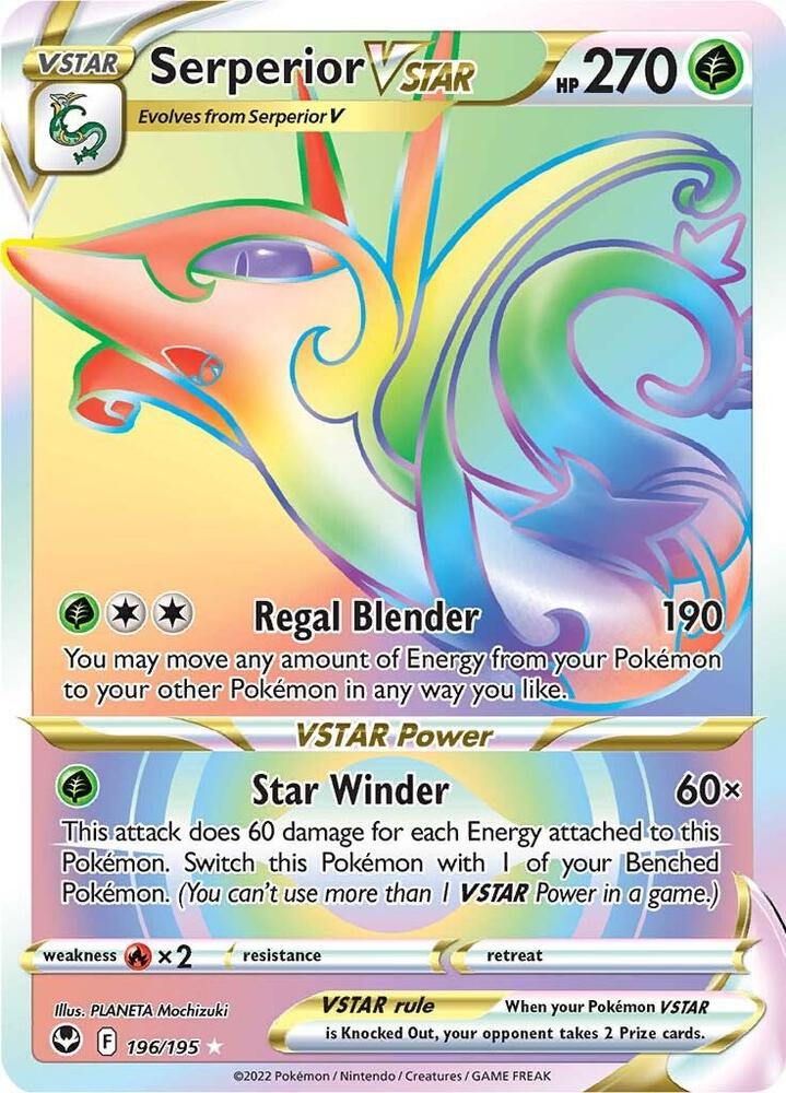 Serperior VSTAR (Secret) card image