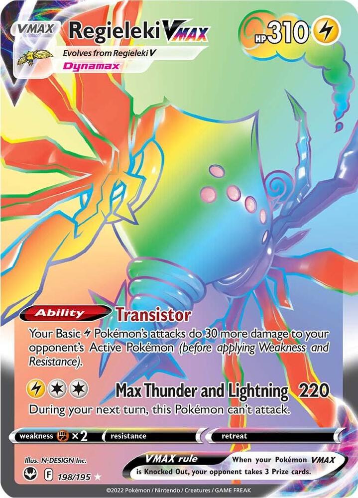 Regieleki VMAX (Secret) card image