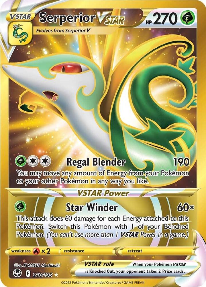 Serperior VSTAR (Secret) (210) card image