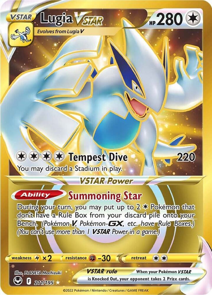 Lugia VSTAR (Secret) (211) card image
