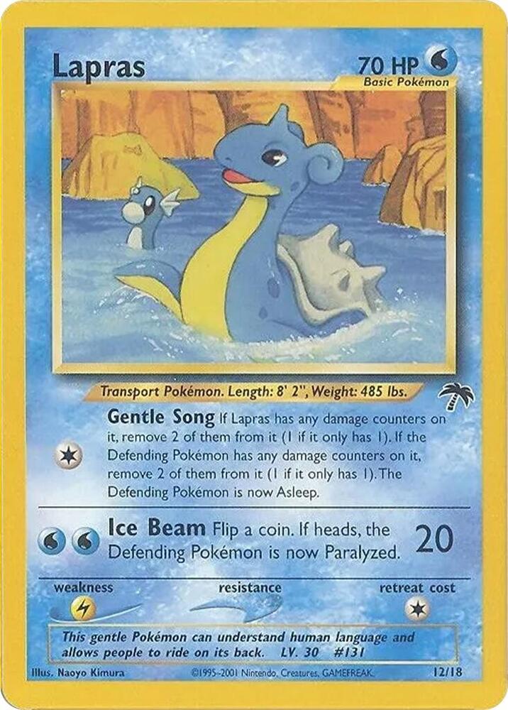 Lapras card image