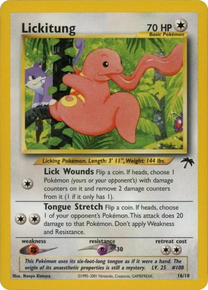 Lickitung card image
