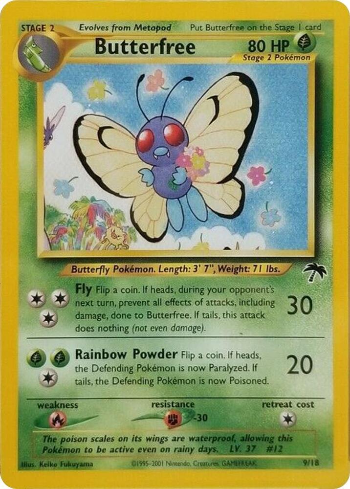 Butterfree card image