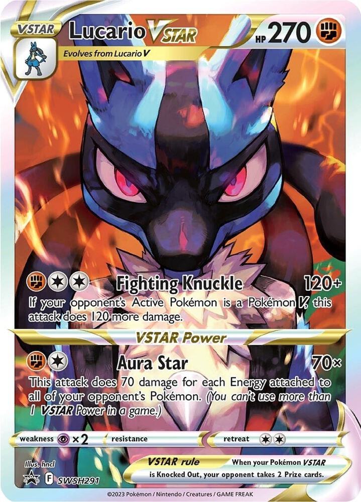 Lucario VSTAR - SWSH291 card image