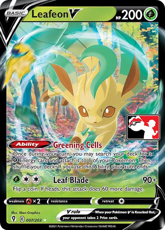 Leafeon V - 007/203 card image