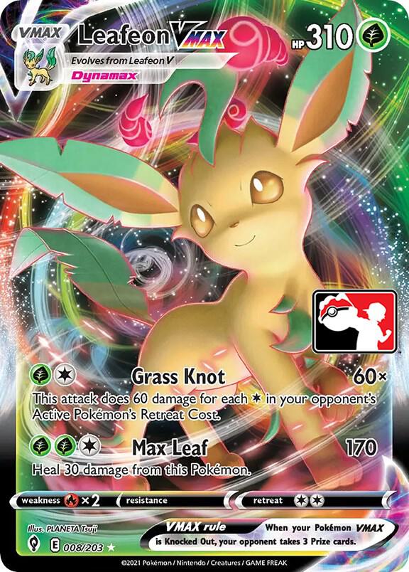 Leafeon VMAX - 008/203 card image