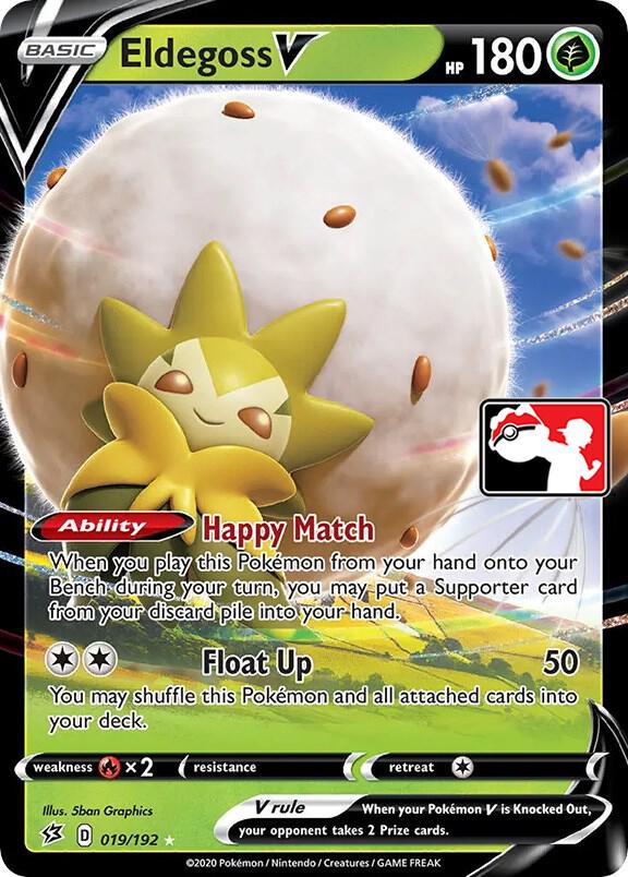 Eldegoss V - 019/192 card image