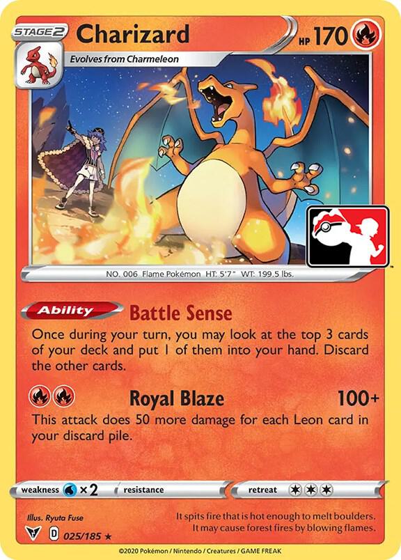 Charizard - 025/185 card image