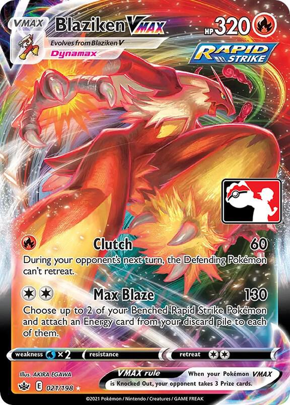 Blaziken VMAX - 021/198 card image