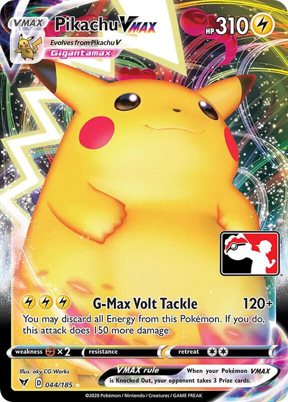 Pikachu VMAX - 044/185 card image