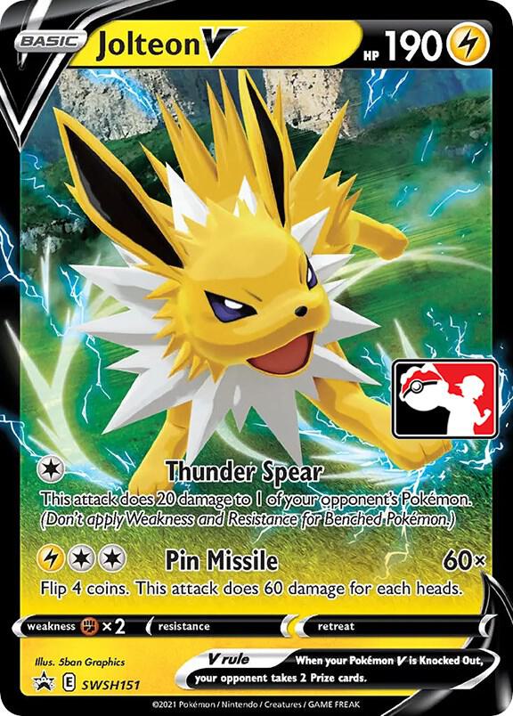 Jolteon V - SWSH151 card image