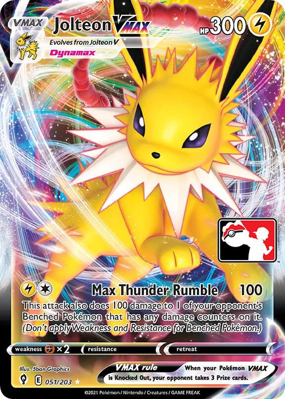 Jolteon VMAX - 051/203 card image