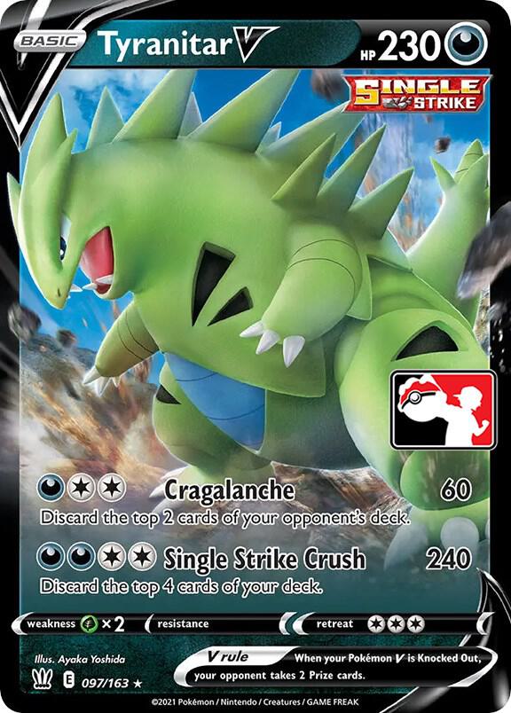 Tyranitar V - 097/163 card image