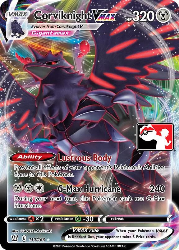 Corviknight VMAX - 110/163 card image