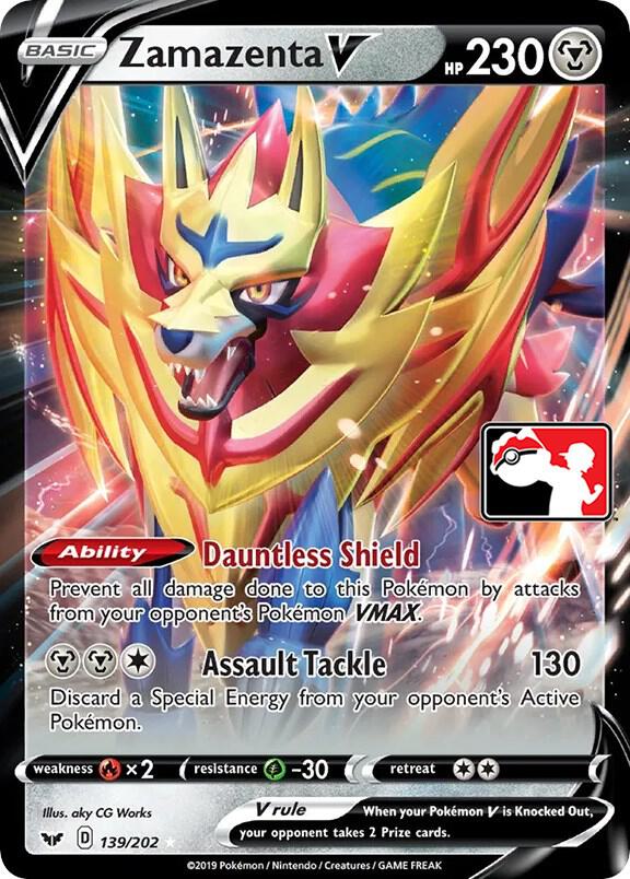 Zamazenta V - 139/202 card image