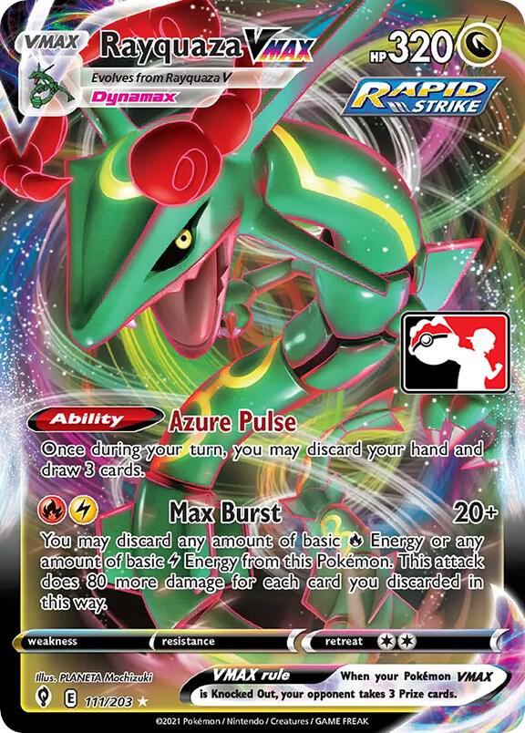 Rayquaza VMAX - 111/203 card image