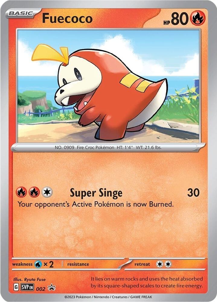 Fuecoco - 002 card image