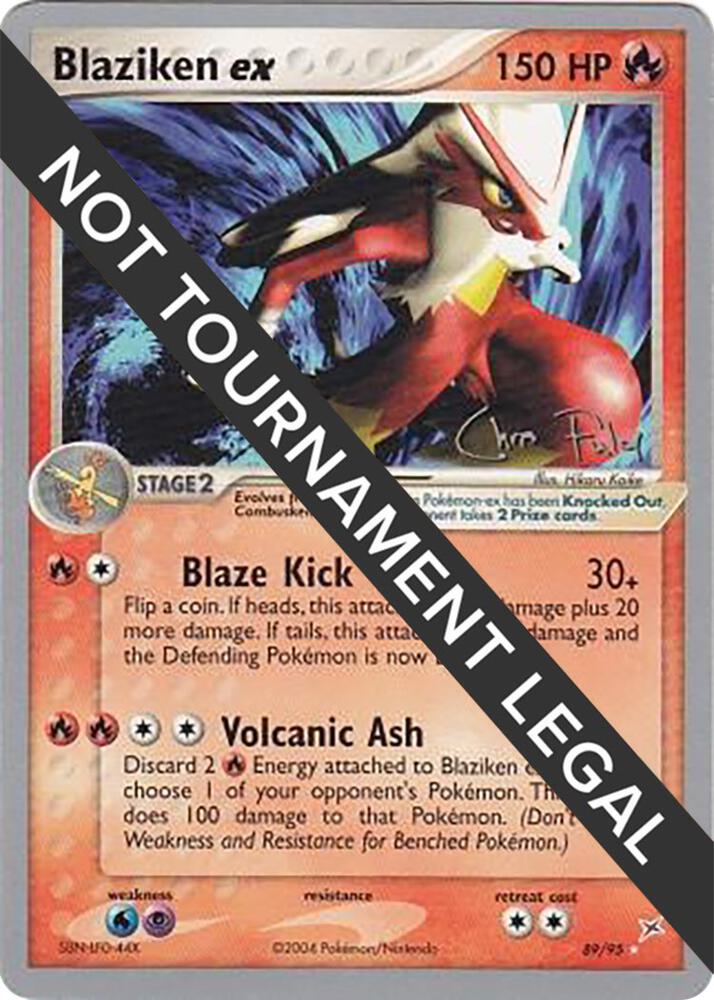 Blaziken ex - 2004 (Chris Fulop) card image